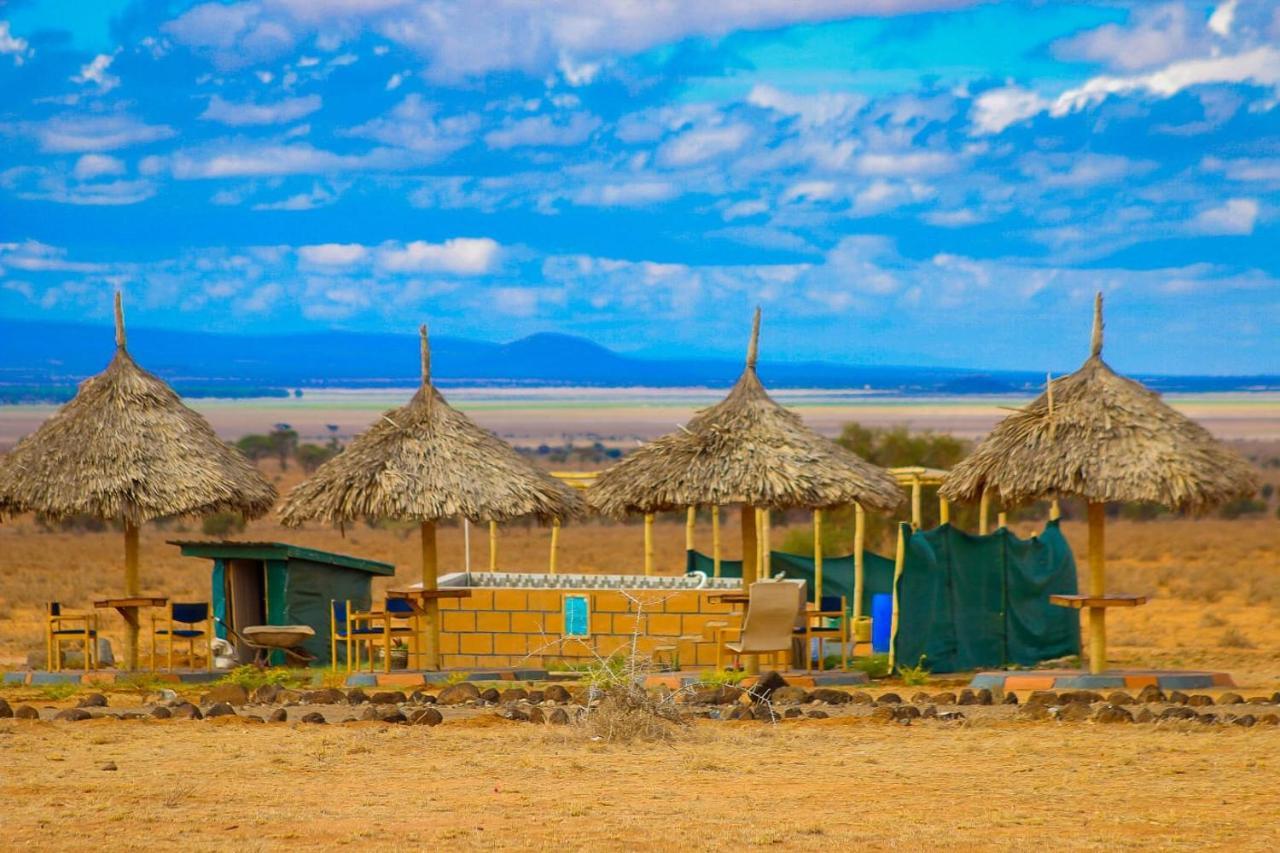 Amanya 1-Bed Leopard Tent Амбоселі Екстер'єр фото